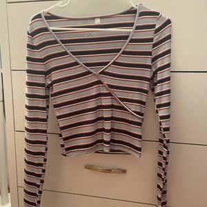 Pacsun Basics Surplice top